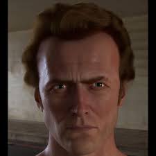 Clint Eastwood 3d model with hair and rig 3D Model $159
