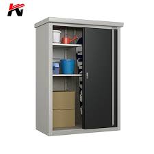 Famirosa garden shed double door outdoor storage cabinet with 3 ventilated adjustable shelves patio waterproof tool shed lawn care equipment pool supplies storage organizer black 25.6x15x67.3. Shed Modern Garden Storage Sliding Door Cabinet With Adjustable Shelf Bike Storage Buy Bike Locker Outdoor Storage Cabinet Waterproof Home Furniture Tool Storage Cabinets Product On Alibaba Com