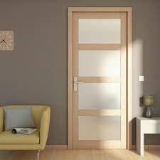 Matiere Noble Et Chaleureuse Le Bois S Invite Dans Votre Logement Bloc Porte En Bois Modele City Porte Interieure Porte Vitree Portes Vitrees Interieures