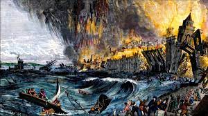 Não há informação de 'danos pessoais. Aventuras Na Historia Lisboa Vem Abaixo O Grande Terremoto De 1755