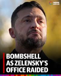 Anti-corruption authorities have confirmed they are carrying out searches  targeting one of President Volodymyr Zelensky's most powerful allies.