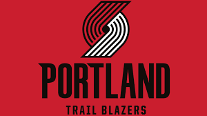 Portland trail blazers logo png image. Portland Trail Blazers Old Logos Portland Trail Blazers Unveil New Logo Design Logo Designer Logo Designer The Portland Trailblzers Logo Is 10 Red And Silver Lines On A Black Background