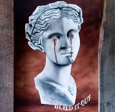 bleed it out Painting by Matt Jonas