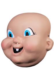 The 'happy death day' director says the idea for the creepy baby mask came from a fear of being a bad parent. Clean Baby Happy Death Day Mask
