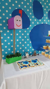 Blue S Clues Birthday Party Ideas Photo 2 Of 9 Clue Themed Parties Kids Birthday Fun Clue Party