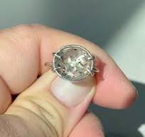Lepidocrocite Quartz Ring