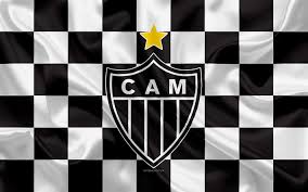 Manchete do estado de minas, de 4 de fevereiro de 1937, considerando o atlético como campeão brasileiro. Download Wallpapers Clube Atletico Mineiro 4k Logo Creative Art White Black Checkered Flag Brazilian Football Club Serie A Emblem Silk Texture Belo Hor Creative Art Sports Wallpapers Checkered Flag