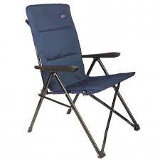 bardani monschau 3d comfort campingstoel moonlight blue campingstoel stoelen buitenstoel