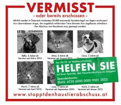 Check spelling or type a new query. Unterstutzen Sie Unsere Forderung Nach Einem Haustierabschussverbot