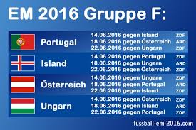 Die gruppe e (und auch gruppe f mit österreich) wird bei der euro 2016 klar benachteiligt, die gruppe a von gastgeber frankreich hingegen systematisch bevorzugt. Em 2016 Gruppe F Mit Osterreich Fussball Em 2016