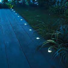 Photo Eclairage Au Sol Pour Allees Et Terrasses Spot Terrasse Luminaires Terrasse Terrasse Jardin