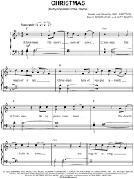 (christmas) the snow's coming down (christmas) i'm watching it fall (christmas) lots of people around (christmas) baby please come home (christmas) the church bells in town (christmas) all ringing in song (christmas) full of happy sounds (christmas). Michael Buble Christmas Baby Please Come Home Sheet Music Easy Piano In F Major Transposable Download Print Sku Mn0110857