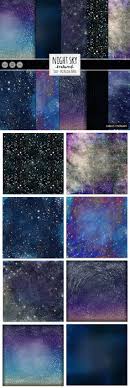 Starry Skies Digital Paper Cosmic Galaxy Background Star Etsy Sky Digital Galaxy Background Digital Paper