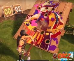 North part of the lonely lodge. Fortnite Battle Royale Get A Score Of 10 Or More On Different Carnival Clown Boards Orcz Com The Video Games Wiki