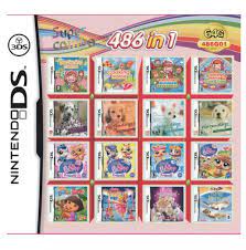 Los mejores juegos para nintendo ds del género simulación que no pueden faltar en tu colección disponibles en juegosadn. Cartucho De Videojuegos 486 En 1 Para Nintendo Nds Ndsl Ndsi 3ds 2ds Girl Games Juego De Coleccion De Cartas Aliexpress