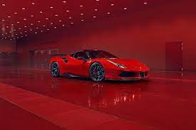 Hd Wallpaper Pogea Racing Fplus Corsa 2018 Red Ferrari 488 Gtb 4k Wallpaper Flare