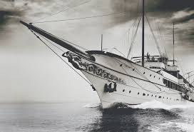Methods for decorating your boat (power or sail) the most aggressive method is to lash a gasoline generator to your deck. Commandeered By The Navy Plutocrat S Maritime Plaything Went Down A Gallant Warship
