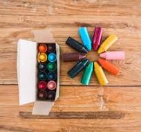 Honeysticks Natural Beeswax Crayons - Eco Friendly Crayons, 100% Pure  Beeswax