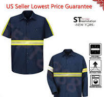 Men Hi Vis Reflective Tape Enhanced Visibility Industrial ...