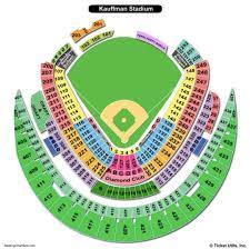 Kauffman Stadium Seating Chart 33 Kauffman Stadium Seat Map Maps Database Source