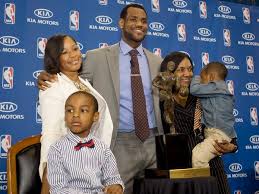 Lebron james is a very good father and is proud of his kids. Lebron James First Met His Wife Savannah In High School
