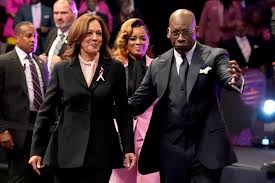 Harris urges Black churchgoers in Georgia to head out to vote and gets an  assist from Stevie Wonder | WJHL | Tri-Cities News & Weather