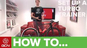 How To Set Up A Turbo Trainer Youtube
