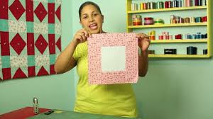 How To Make A Square In A Square Quilt Block Block 12 Of 12 Video Quilt Along Youtube