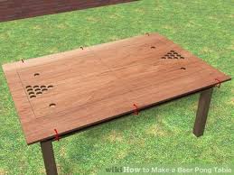How To Make A Beer Pong Table 12 Steps With Pictures Beer Pong Table Diy Diy Beer Pong Table Diy Beer