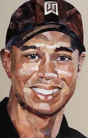 Jonathan Yeo — Tiger Woods