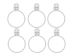 Christmas ornament printable items sold here are fun for adults, kids, and youths who can use them in accordance to their holiday demands and celebration. Printable Christmas Ornaments Coloring Pages And Templates