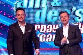 Hosts anthony mcpartlin and declan donnelly present hilarious sketches on various issues, interact with celebrity guests and invite the audience members to play games. Ant And Dec S Saturday Night Takeaway To Have No Live Audience Manchester Evening News