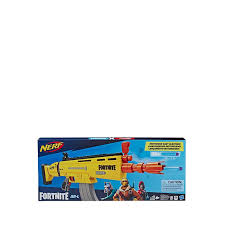Includes a 10 dart clip and 20 official nerf elite darts.to ensure proper use of ar l blaster ensure access door is fully closed before use. Nerf Fortnite Ar L Elite Dart Blaster Nrre7061 Shopee Indonesia