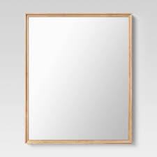 4.3 out of 5 stars with 24 ratings. 28 X 34 Classic Wood Rectangle Mirror Natural Threshold Target