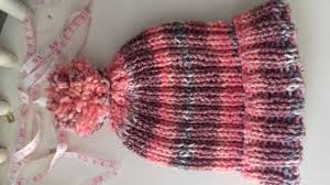 4.5 mm and 6 mm. Knitted Chunky Bobble Hat Made Using 6mm Needles Chunky Yarn Cast On 70 1st Row P2 Beanie Knitting Patterns Free Knitting Patterns Hat Knitting Patterns