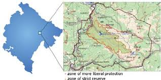 One of the unesco world network of biosphere reserves, this area is one of the last three large virgin rainforests in europe. Position And Zone Of National Park Biogradska Gora Download Scientific Diagram