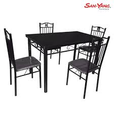 In fact, patio dining sets can range from a style as formal as your indoor dining room to a casual coastal look. Dining Set For Sale Dining Table Chair Set Prices Brands Review In Philippines Lazada Philippines