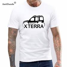 Antidazzle Designer T Shirt Nissan Xterra Classic Silver T