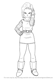 Directed by yoshihiro ueda, daisuke nishio. Learn How To Draw Android 18 From Dragon Ball Z Dragon Ball Z Step By Step Drawing Tutorials