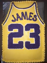 Последние твиты от los angeles lakers (@lakers). Lakers Lebron James Jersey Cake Thank Cakes By Pam Wayne Facebook