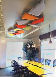 Hanging Acoustic Art Panels Ambience Dore Plafond Design Ceiling Design Modern Ceiling Design