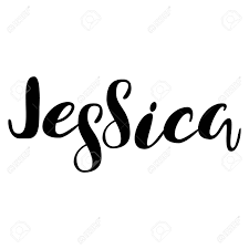Babycenter is committed to providing the most helpful and trustworthy pregnancy and parenting information in the world. Female Name Jessica Handwritten Lettering Black Modern Calligraphy Royalty Free Cliparts Vectors And Stock Illustration Image 73958203