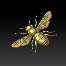 Bee 2 Stl Models For Cnc Routers And 3d Printers Bee And Bee Etsy Cnc Photo Frames For Kids Bee