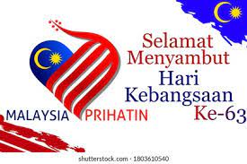 Selamat menyambut hari kebangsaan #bangsakumelayubahasakujawi. Malaysia Prihatin Selamat Menyambut Hari Kebangsaan Stock Illustration 1803610540