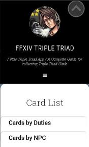 Check spelling or type a new query. Ffxiv Triple Triad Lite For Android Apk Download
