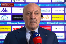 Marotta prima di Inter-Fiorentina: “Vinciamo senza alibi. Joao Felix mai  trattato”