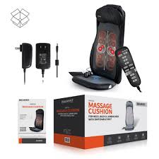Chair Back Massager Cushion With Heat Function Car Seat Shiatsu Massager With 3 Massage Styles Rolling Vibrating And Kneading Mas Back Massager Shiatsu Massage