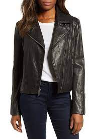Andrew Marc Washed Nappa Leather Moto Jacket Nordstrom Rack Leather Moto Jacket Leather Moto Moto Jacket