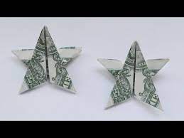 Kids will be able to make this great origami star for christmas, star festival or any. Cool Money Star Decoration For Christmas Dollar Origami Tutorial Diy By Nprokuda Youtube In 2021 Dollar Origami Money Origami Tutorial Money Origami