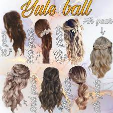 Yule Ball Hairstyles Ball Hairstyles Hair Styles Long Hair Styles